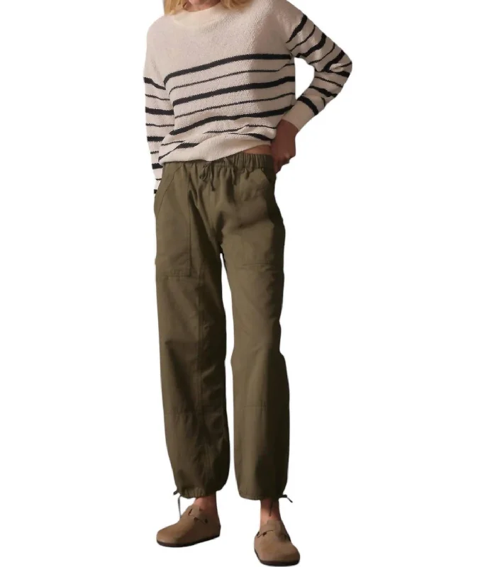 Exclusive Sale Easy Cargo Pants In Green