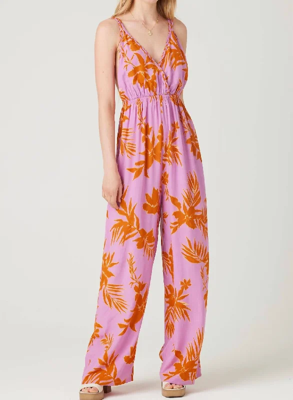 Cool Prices Santini Jumpsuit In Vivid Orchid